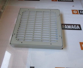 фильтроэлемент
Austrittsfilter LG 11K
(Farbe: RAL 7032 kieselgrau)
mit Filtermatte P15/500S RUBSAMEN & HERR